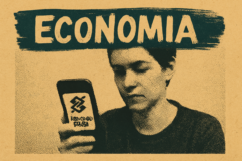 Uma image de notas de 20 reais