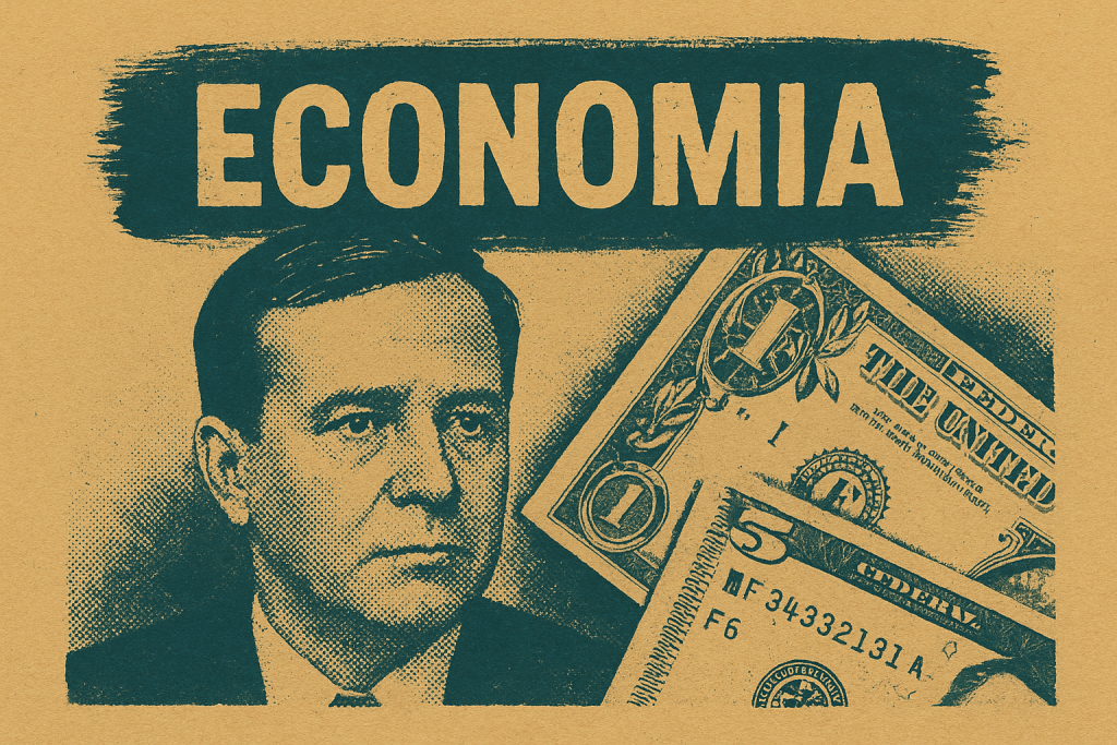 Uma image de notas de 20 reais