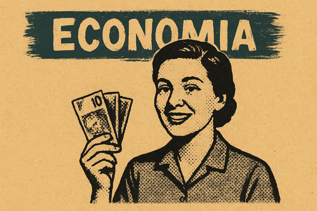 Uma image de notas de 20 reais