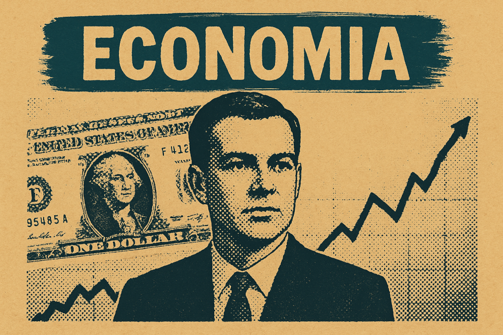 Uma image de notas de 20 reais