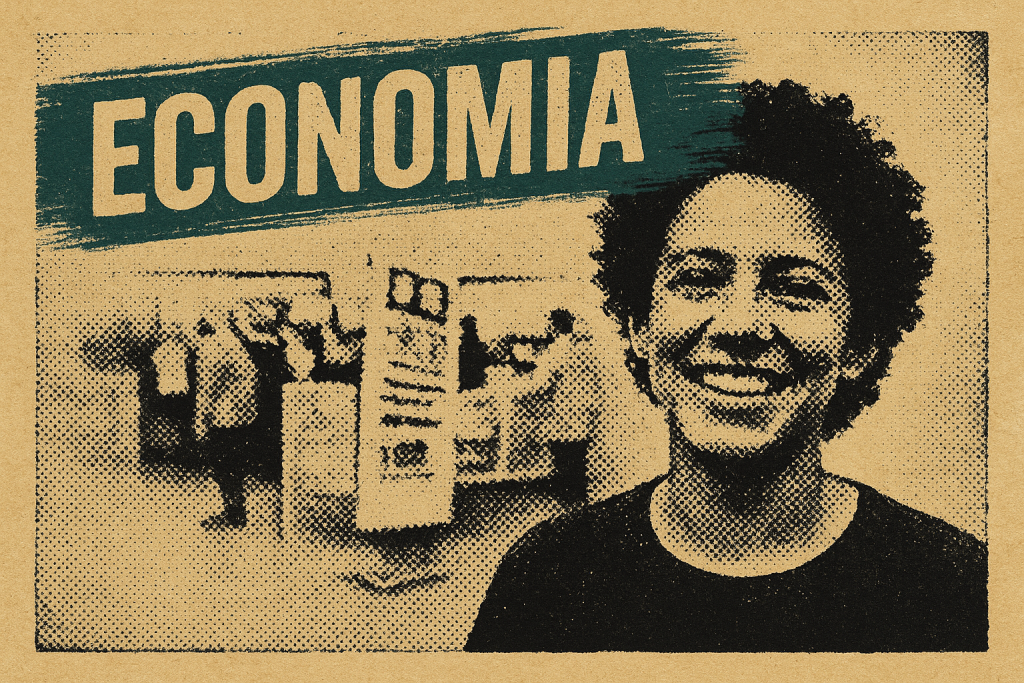 Uma image de notas de 20 reais