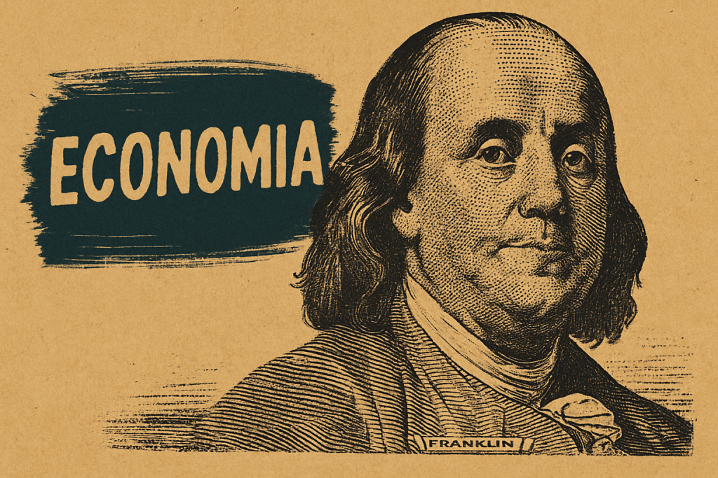 Uma image de notas de 20 reais