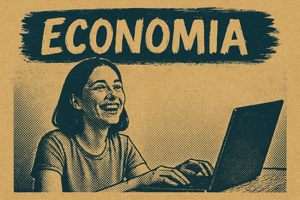 Uma image de notas de 20 reais