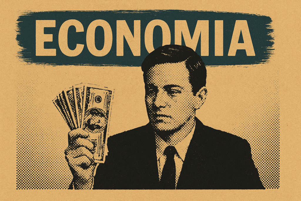 Uma image de notas de 20 reais