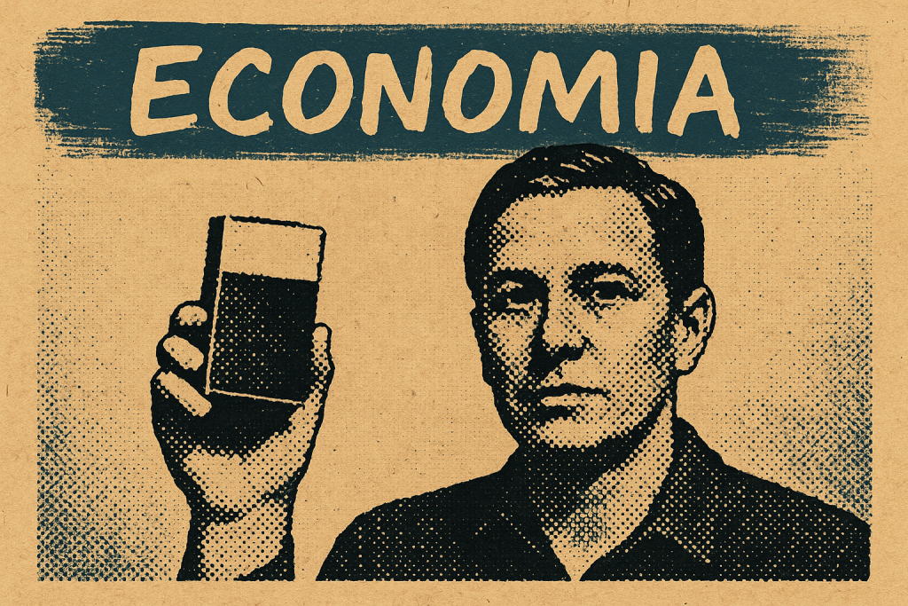 Uma image de notas de 20 reais