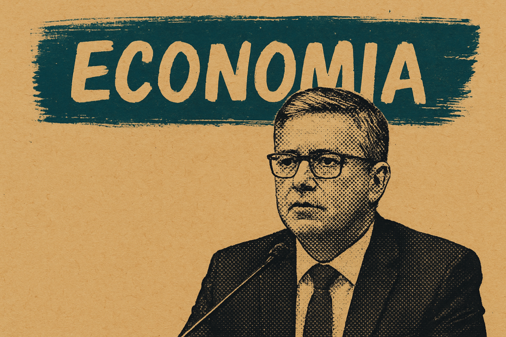 Uma image de notas de 20 reais