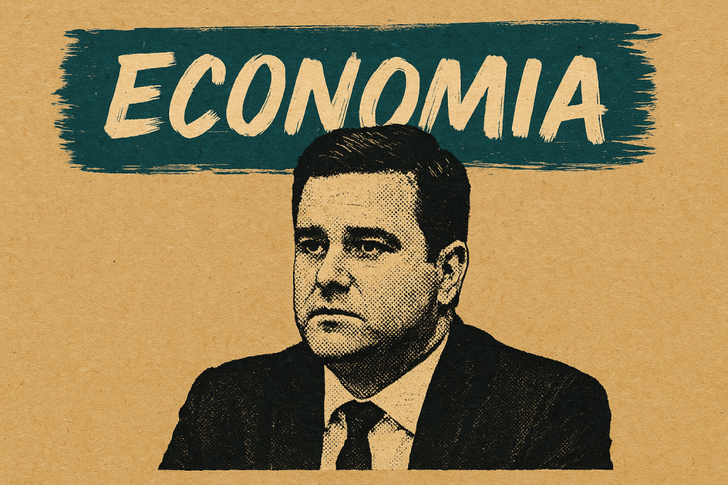 Uma image de notas de 20 reais