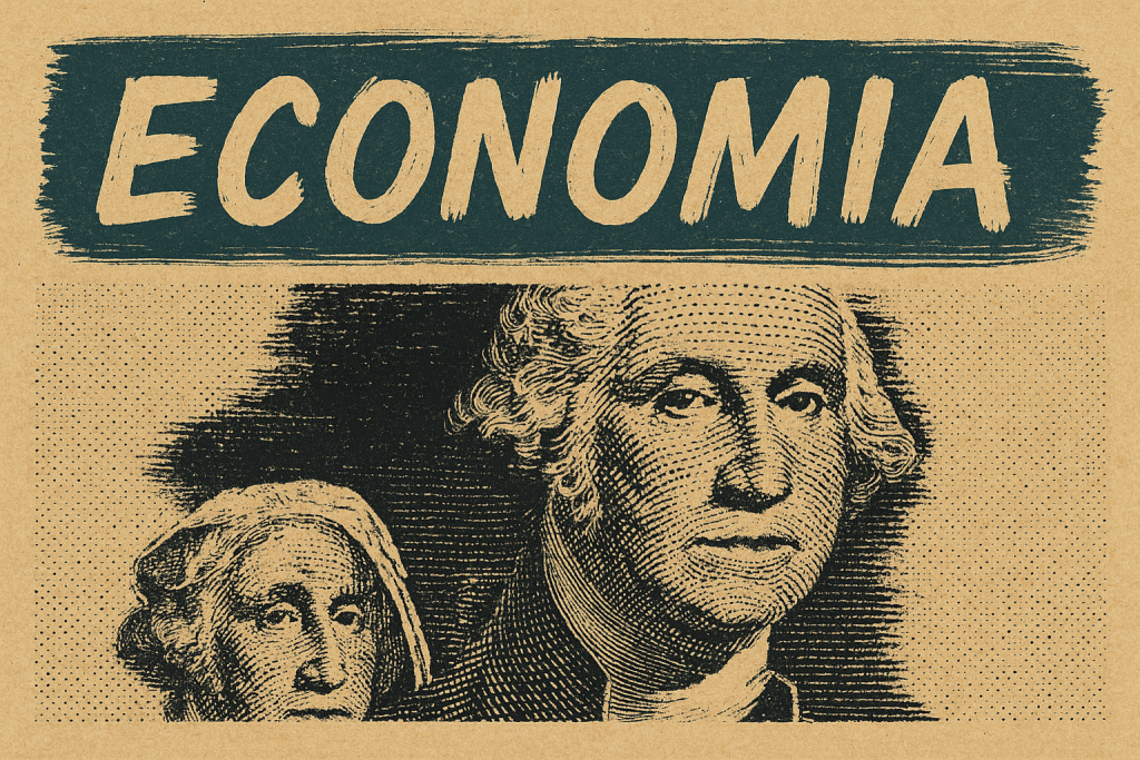 Uma image de notas de 20 reais