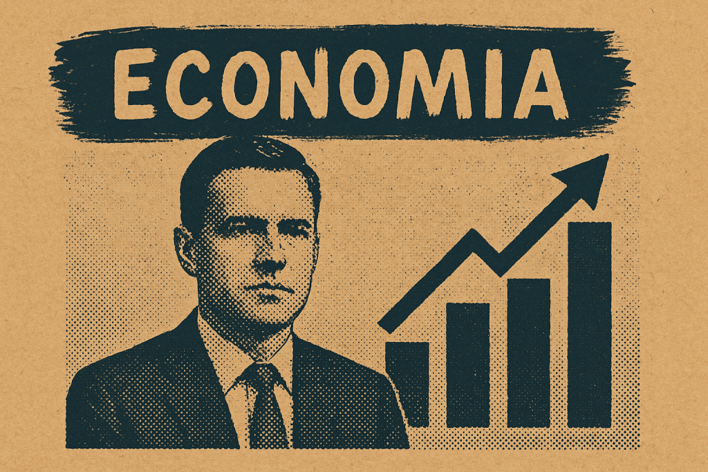 Uma image de notas de 20 reais