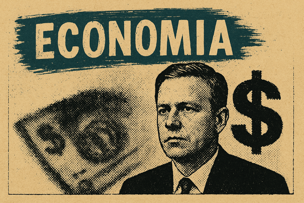 Uma image de notas de 20 reais