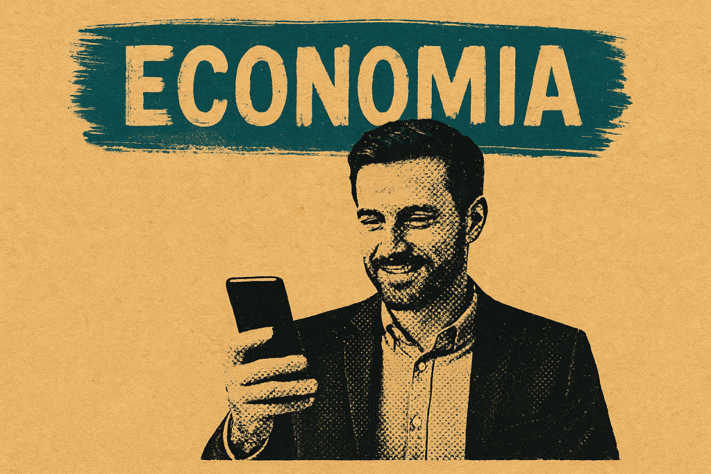 Uma image de notas de 20 reais