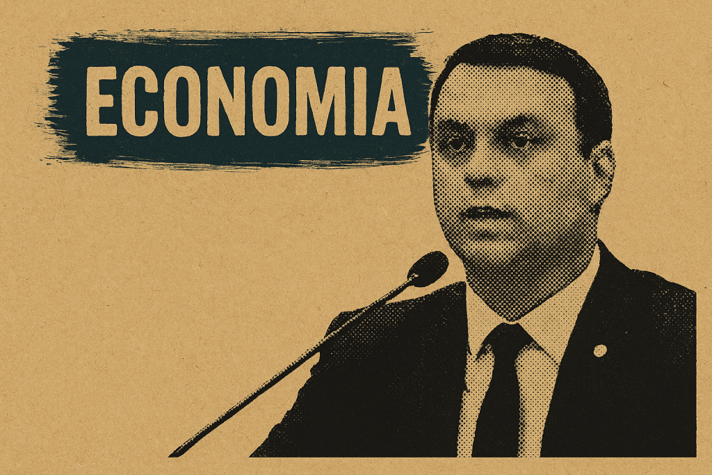 Uma image de notas de 20 reais